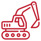 EXCAVATOR machinery category icon
